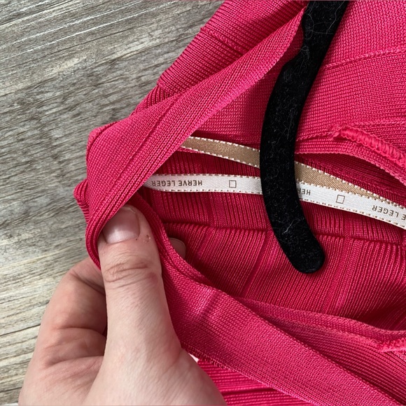 HERVE LÉGER Bandage Dress - Picture 4 of 7